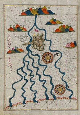 Copy of Riri Reid's map of the rivers flowing into Venice